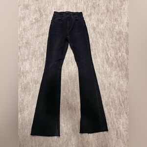 JOES MICRO-FLARE BLACK DENIM SIZE 23